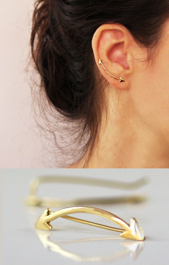 arrow ear cuff