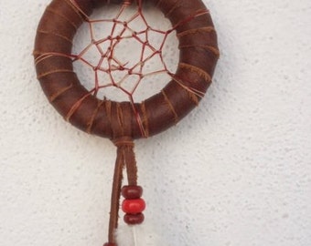dream catcher braun and red ref: DC 140202