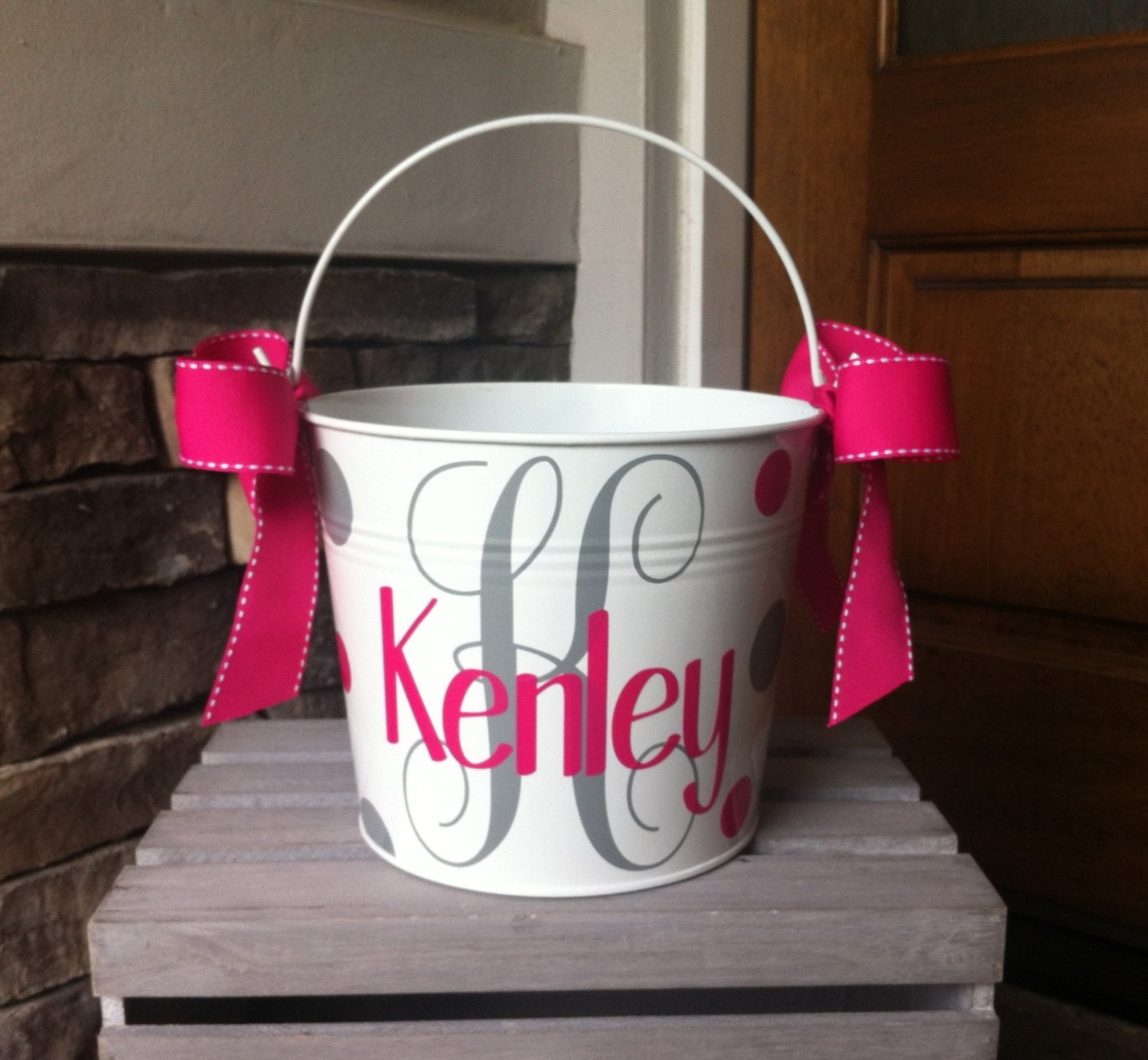 Personalized Metal Bucket Party Favors by TheBucketBoutique1