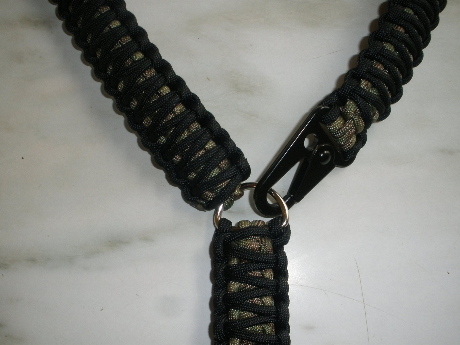 550 Paracord Gun Sling Single Point Tactical by SurvivorParacord