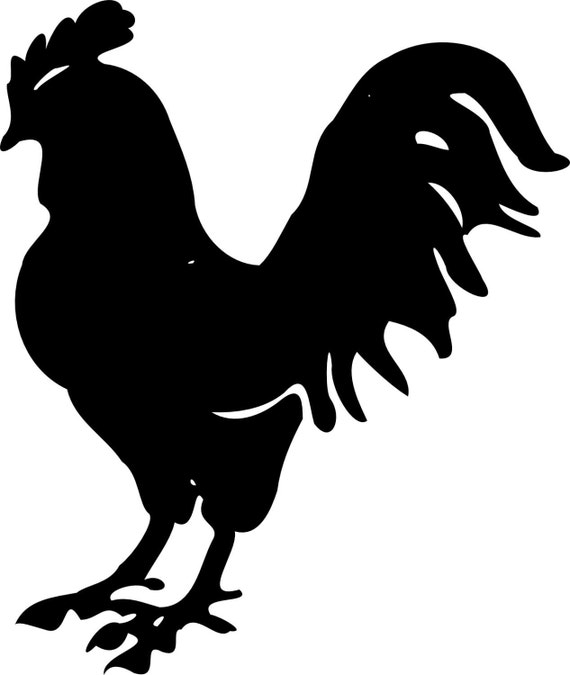 chicken silhouette clip art - photo #44