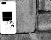 CASE005 - Handyhülle iphone samsung weiss schwarz Kunststoff