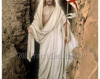 The Resurrection of Jesus Christ Print Catholic Art #4194