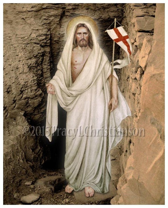 The Resurrection of Jesus Christ Print Catholic Art 4194