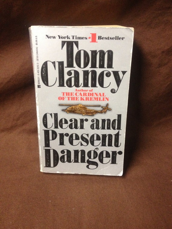 tom clancy book clear and present danger