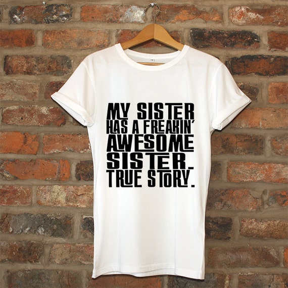 funny shirt for sister