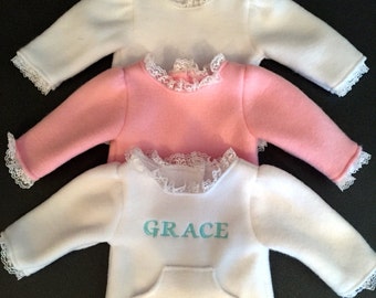Embroidered pajamas for your American Girl Doll!