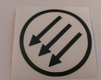 Antifa Arrows Vinyl Decal