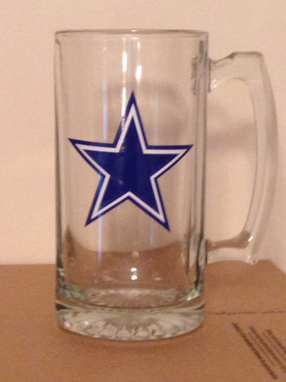 Dallas cowboys beer mug