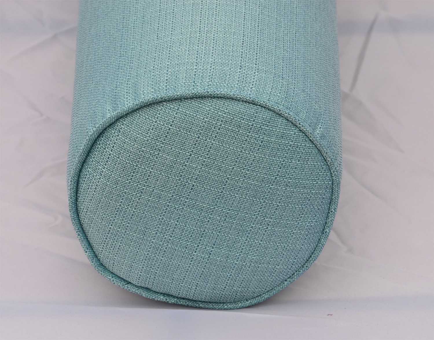 8x30 Round Bolster Pillow Cover and Insert 8 Round X