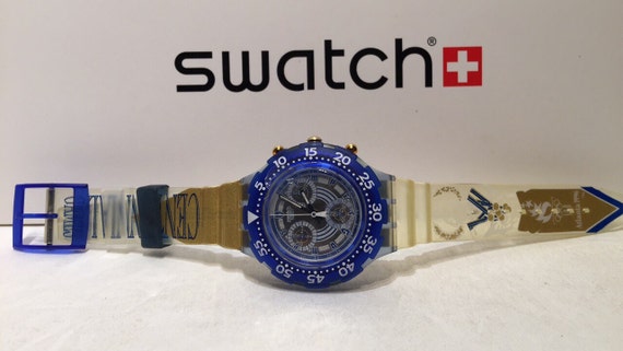 swatch 200m dive watch
