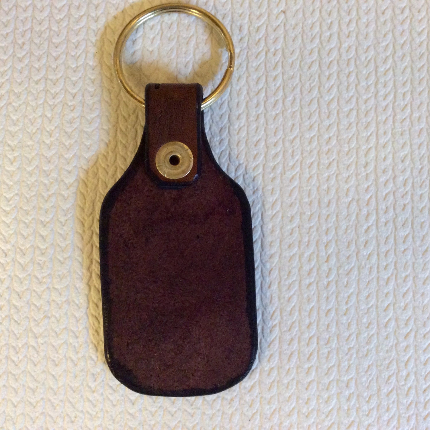 12 Gauge key fob leather Gun key fob Gun by CLNleathercraft