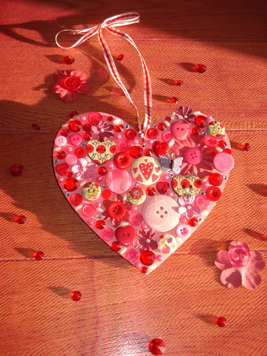 Love Heart Hanging Decoration