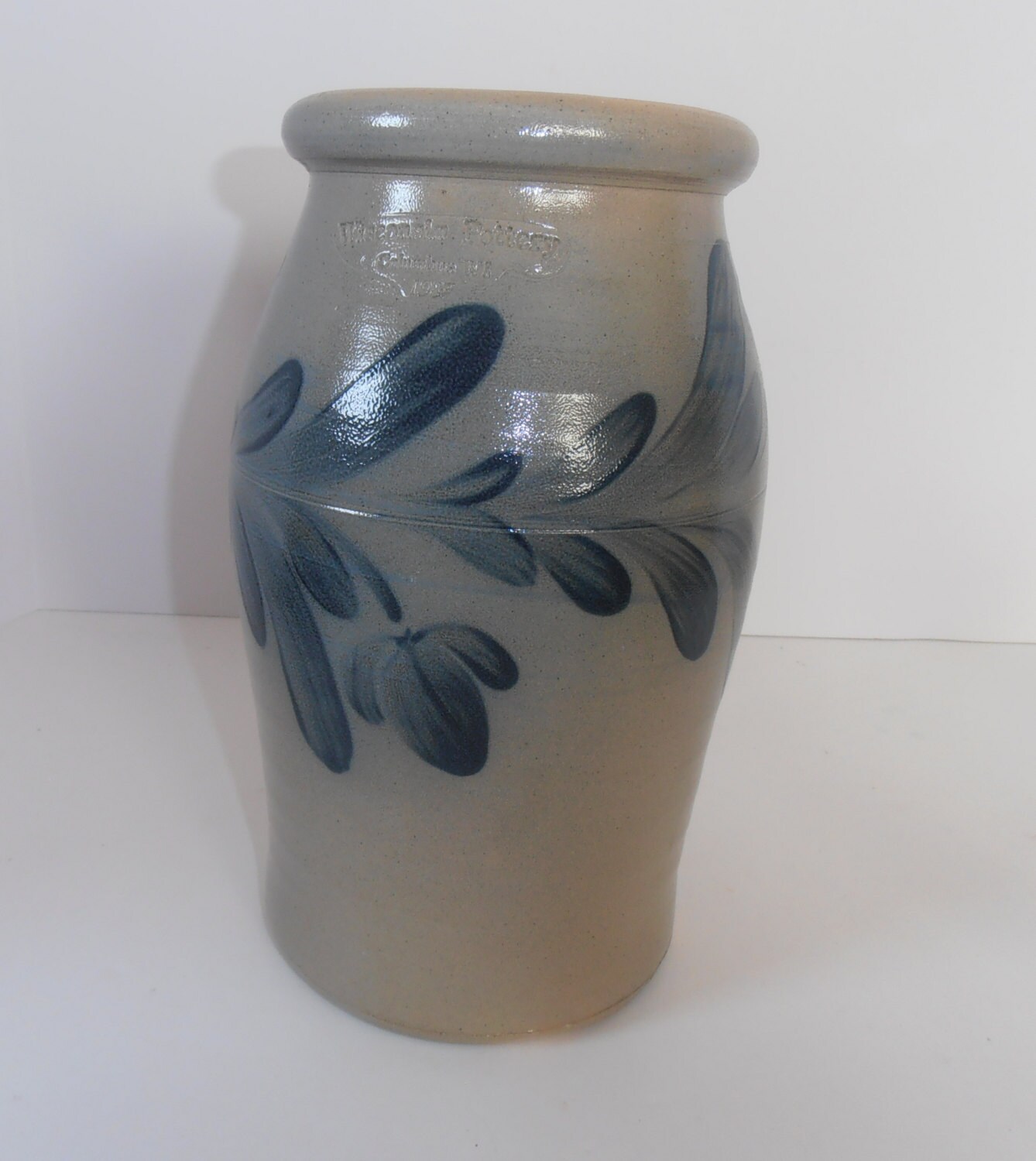 Vintage Wisconsin Pottery Stoneware Salt Glaze by kitschhunter