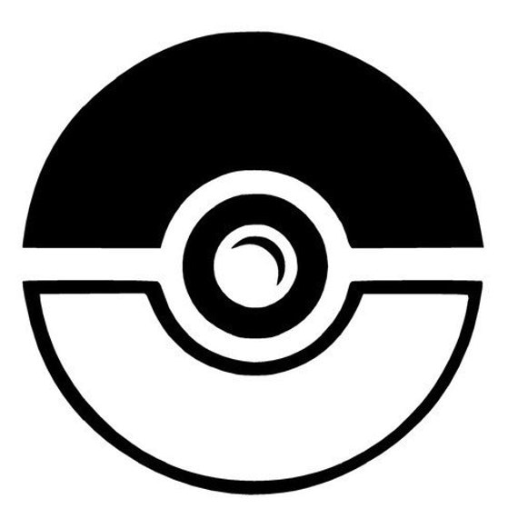 Pokeball Vinyl Decal Sticker