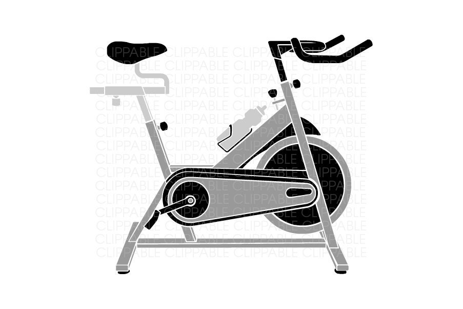 clipart spinning bike - photo #25