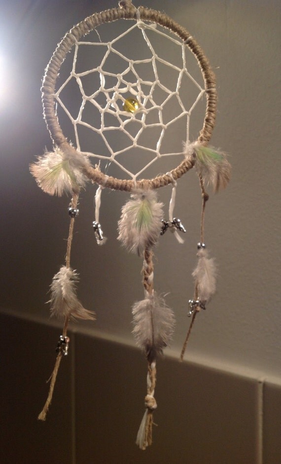 Mini dream catcher natural / mini Dreamcatcher by LaBoutiqueDeStef