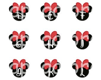 popular items for minnie mouse letters on etsy