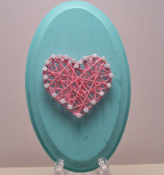 Heart string art. Handmade. Love. Valentines day. Baby. Affection.