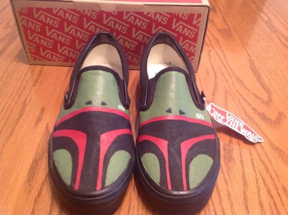 Custom Star Wars Boba Fett Canvas Shoes