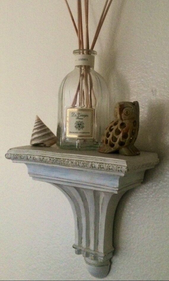 Pedestal Wall Shelf by DHLovely on Etsy