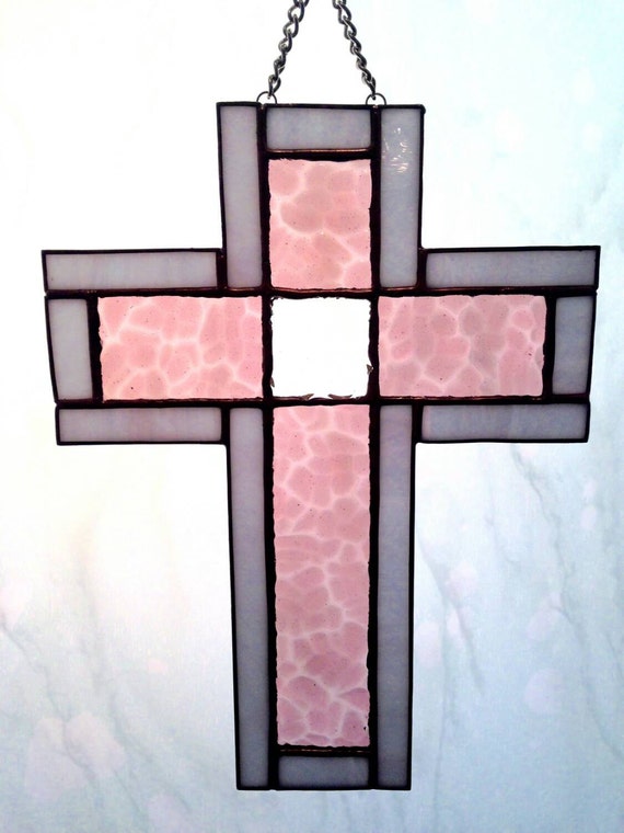 Cross decor Christian gifts cross gift cross by SunDogArtAndGlass