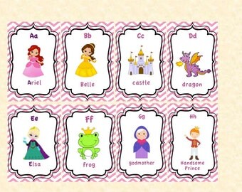 Popular items for alphabet flashcards on Etsy