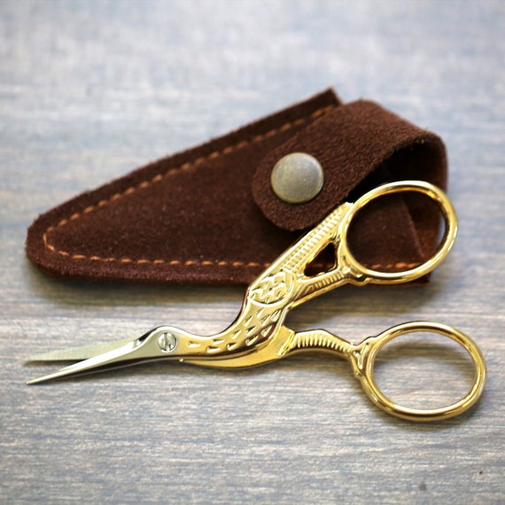 Items similar to Stork Scissor for Embroidery Thread Trimmer w/ Custom