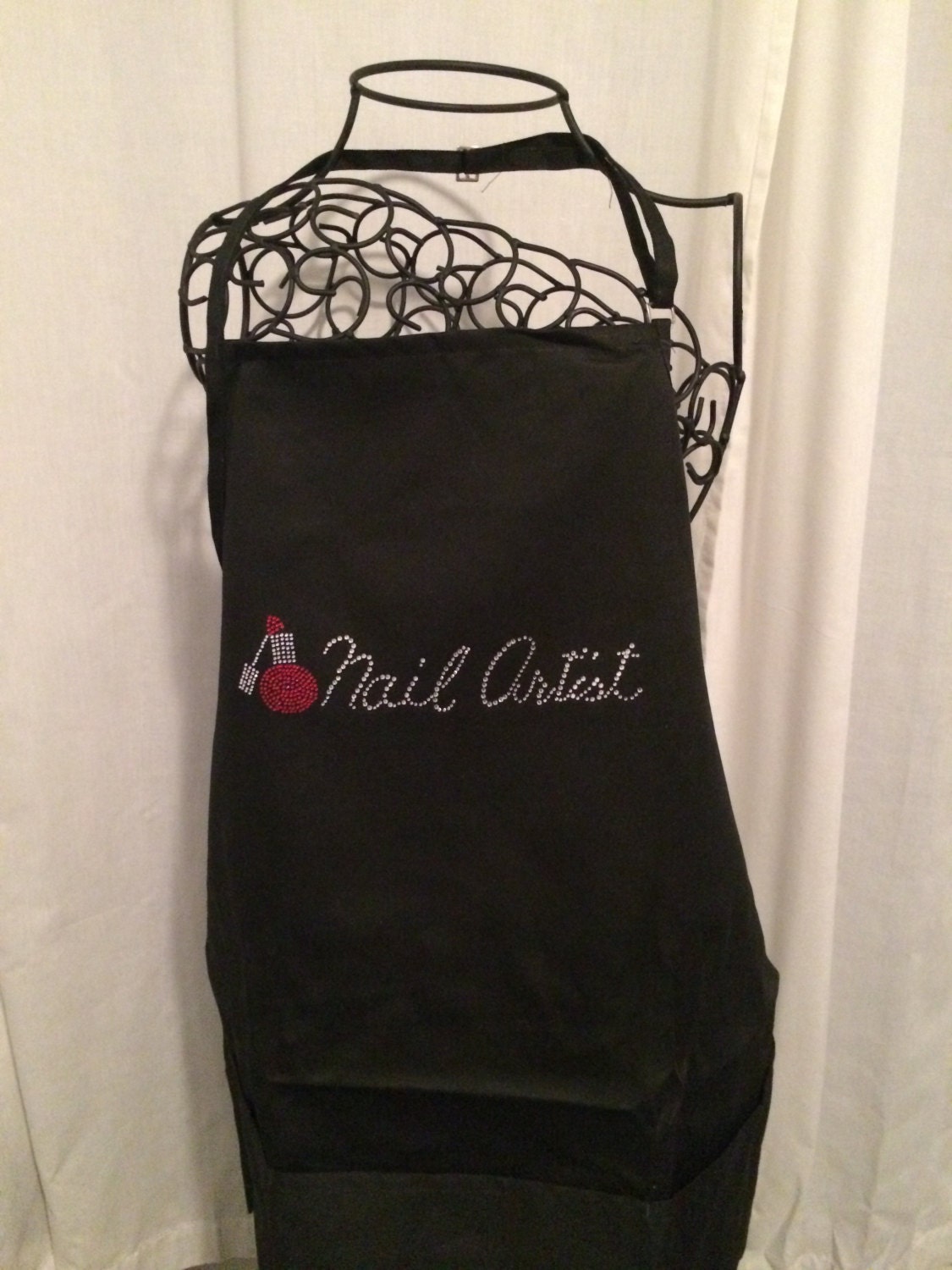 Nail Artist Apron Salon Apron with pockets Unisex Apron