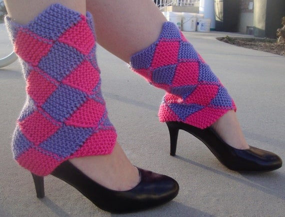 Classy Diamond Leg Warmers