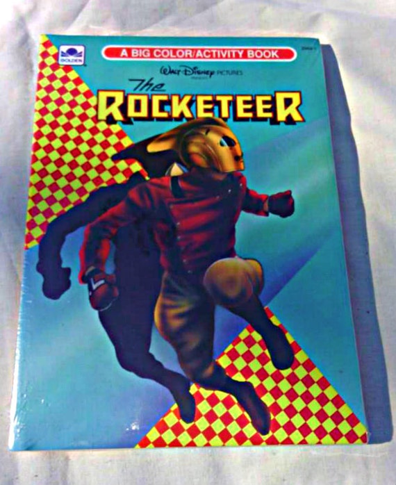 Download Vintage Walt Disney Twin Pack The Rocketeer Coloring Book and