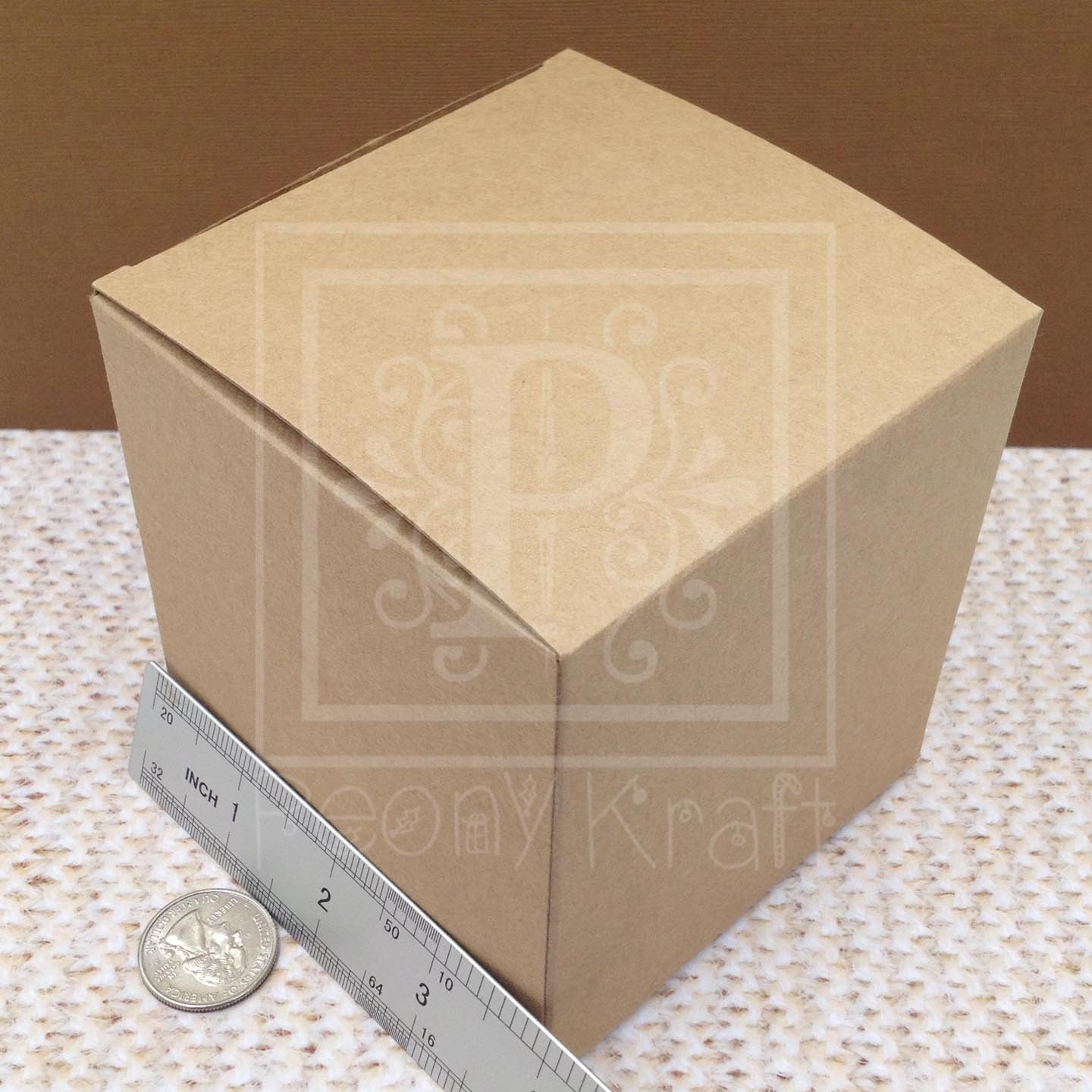 Set of 10pcs Large Square Boxes, Wedding Favor Boxes, Party Favor
