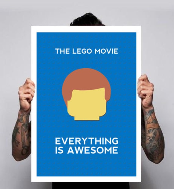 Lego Movie Everything Is Awesome Retro Image Kids by Kituout