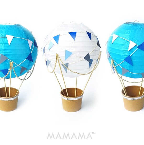 Whimsical Hot Air Balloon Decoration DIY kit by