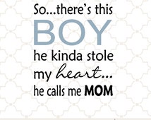 Download Popular items for boy stole my heart on Etsy