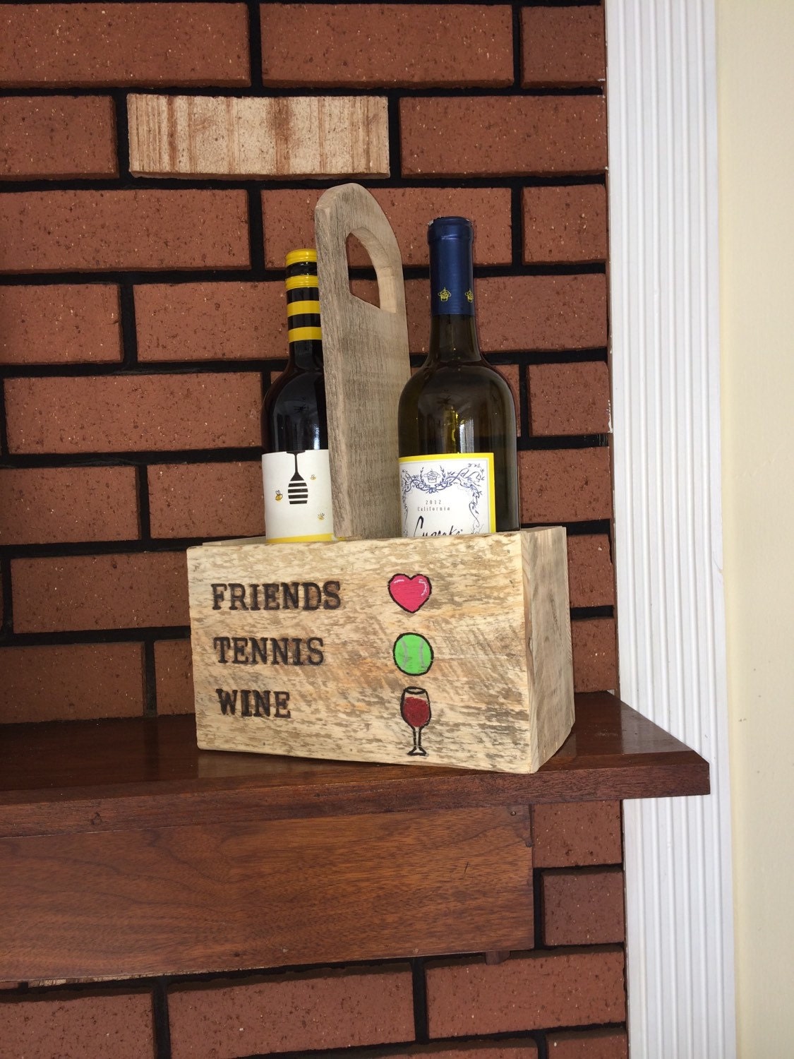 personalized wine caddy wood wine caddy wine carrier wine