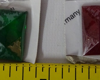 Price reduced 2 Faceted Jewels