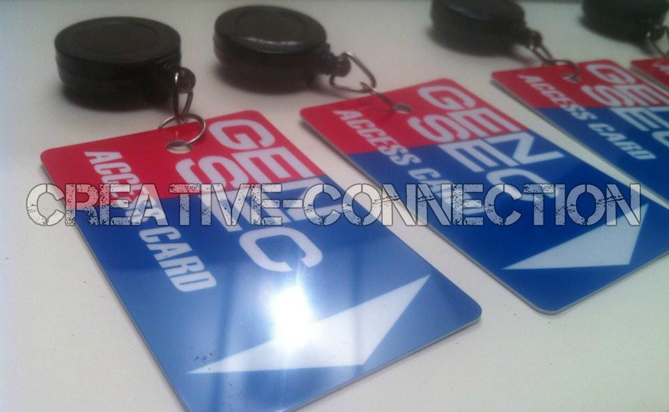 Custom Payday 2 Gensec access keycards by UKCreativeConnection