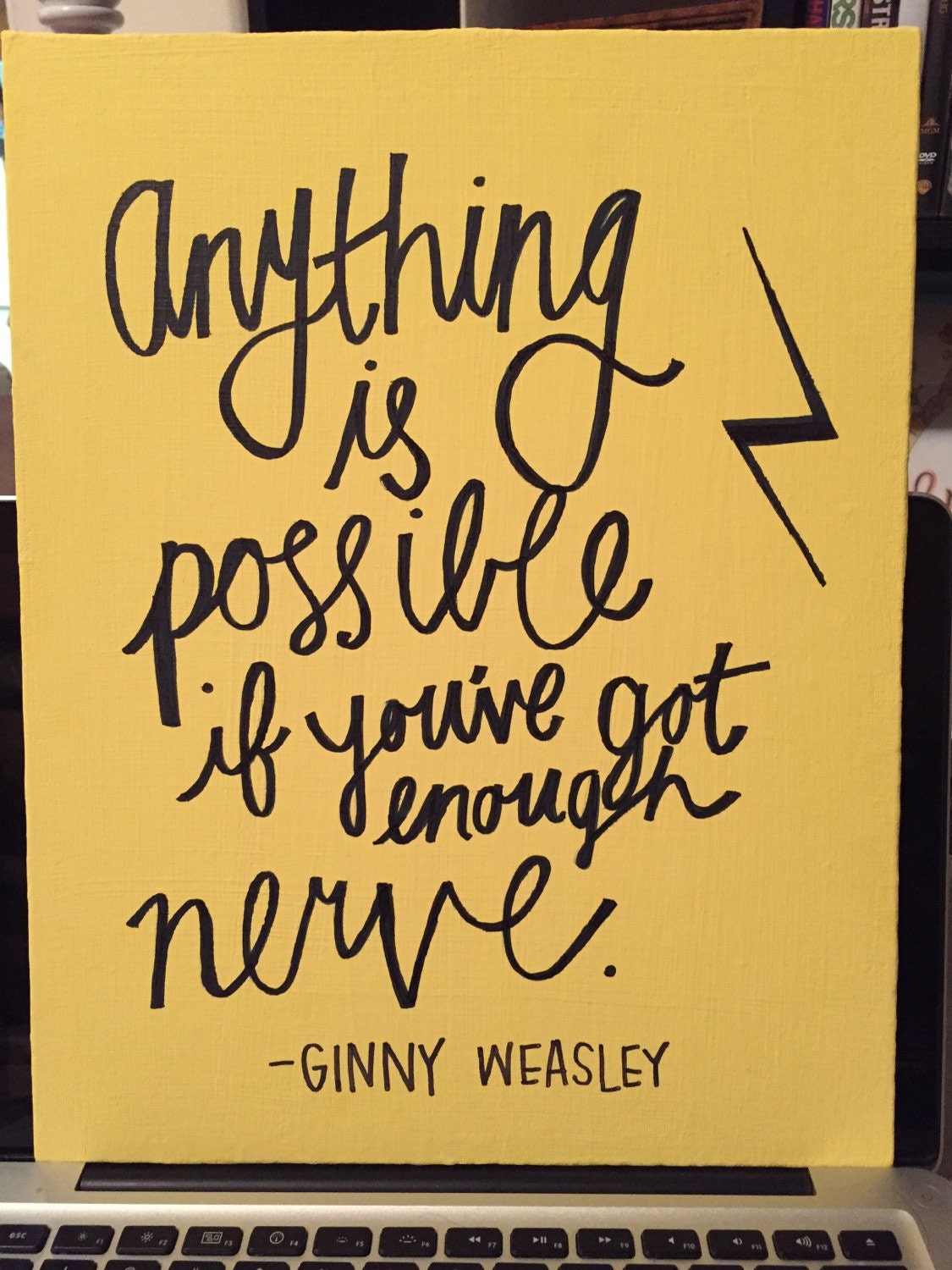 Anything is possible if you have enough nerve by ...