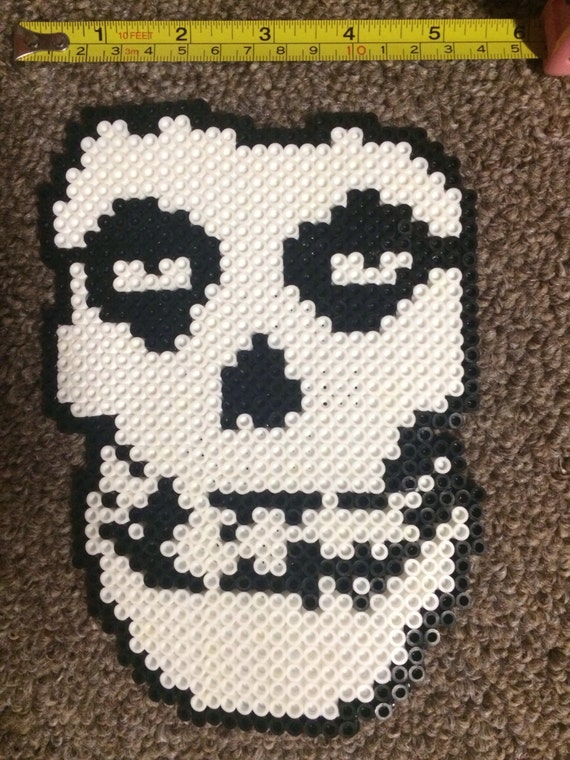 Misfits Bead Art Perler Artwork by SickThingArt on Etsy