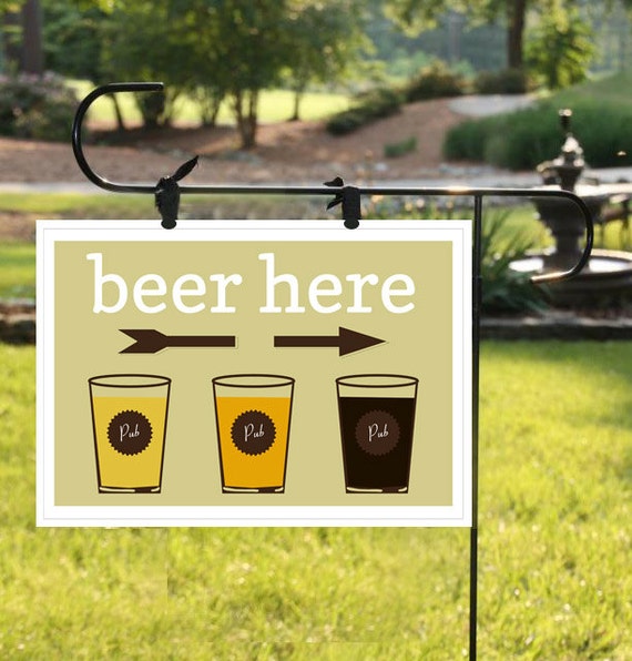 Beer Here Printable Signs Beer Tasting Directional Signs Party