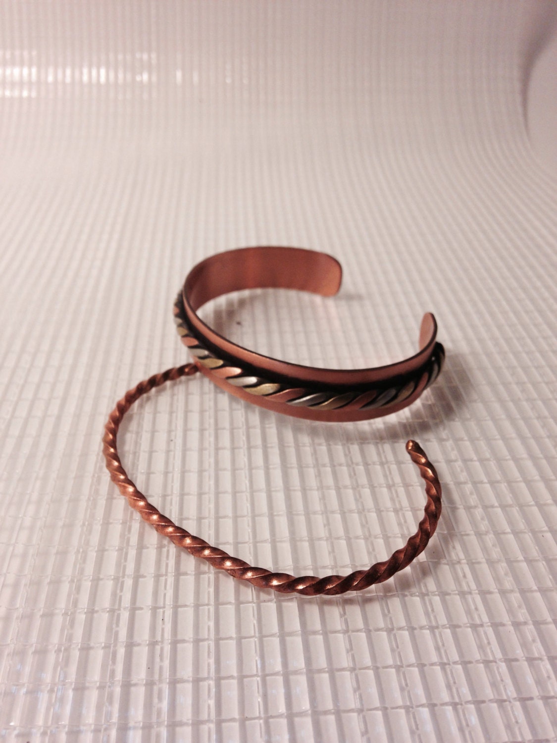 Vintage Copper bracelets cuff by Better2Love4Life on Etsy