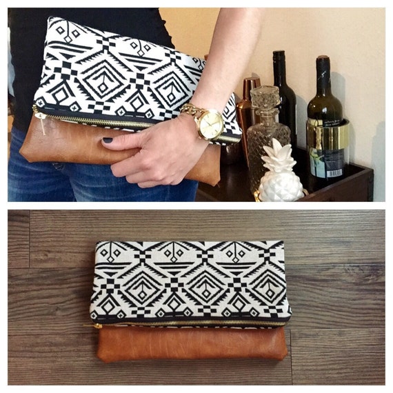 Foldover Clutch by LaurenErickaDesigns on Etsy