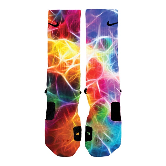 Custom Nike Elite Socks KD LeBron Kobe All Sizes by HoopSwagg