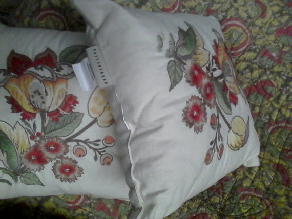 Pottery Barn throw and pillows by theCheapchic on Etsy
