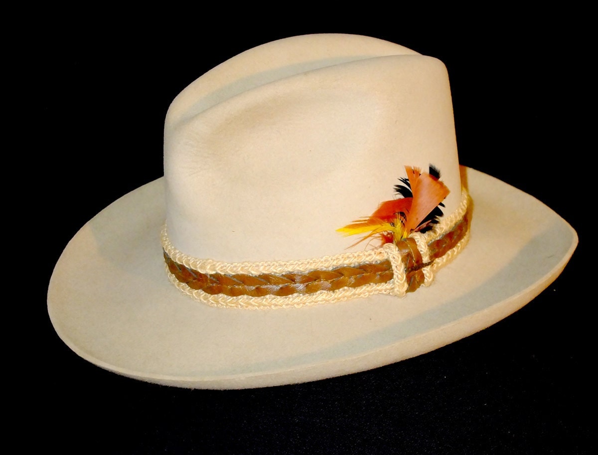 Vintage John B. Stetson Gun Club Hat by MitfordAs on Etsy