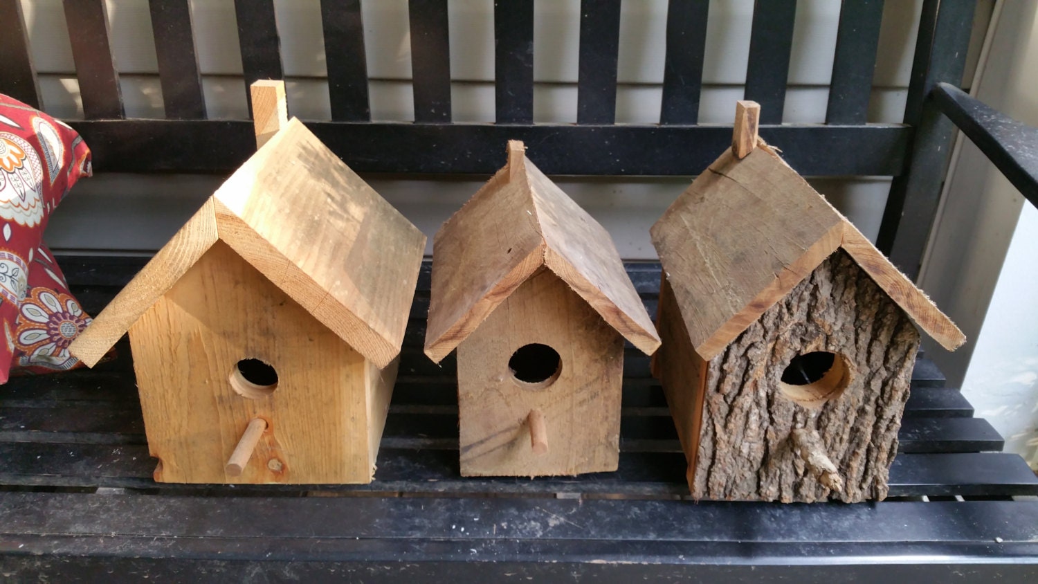 Handmade Birdhouses by knottypinegifts on Etsy