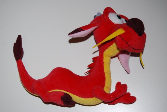 mushu dragon plush