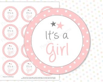 Its a girl printable | Etsy