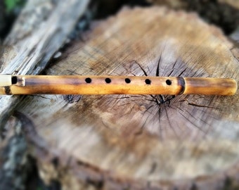 Hand Made Native American Flute, River Cane 5 Hole Flute
